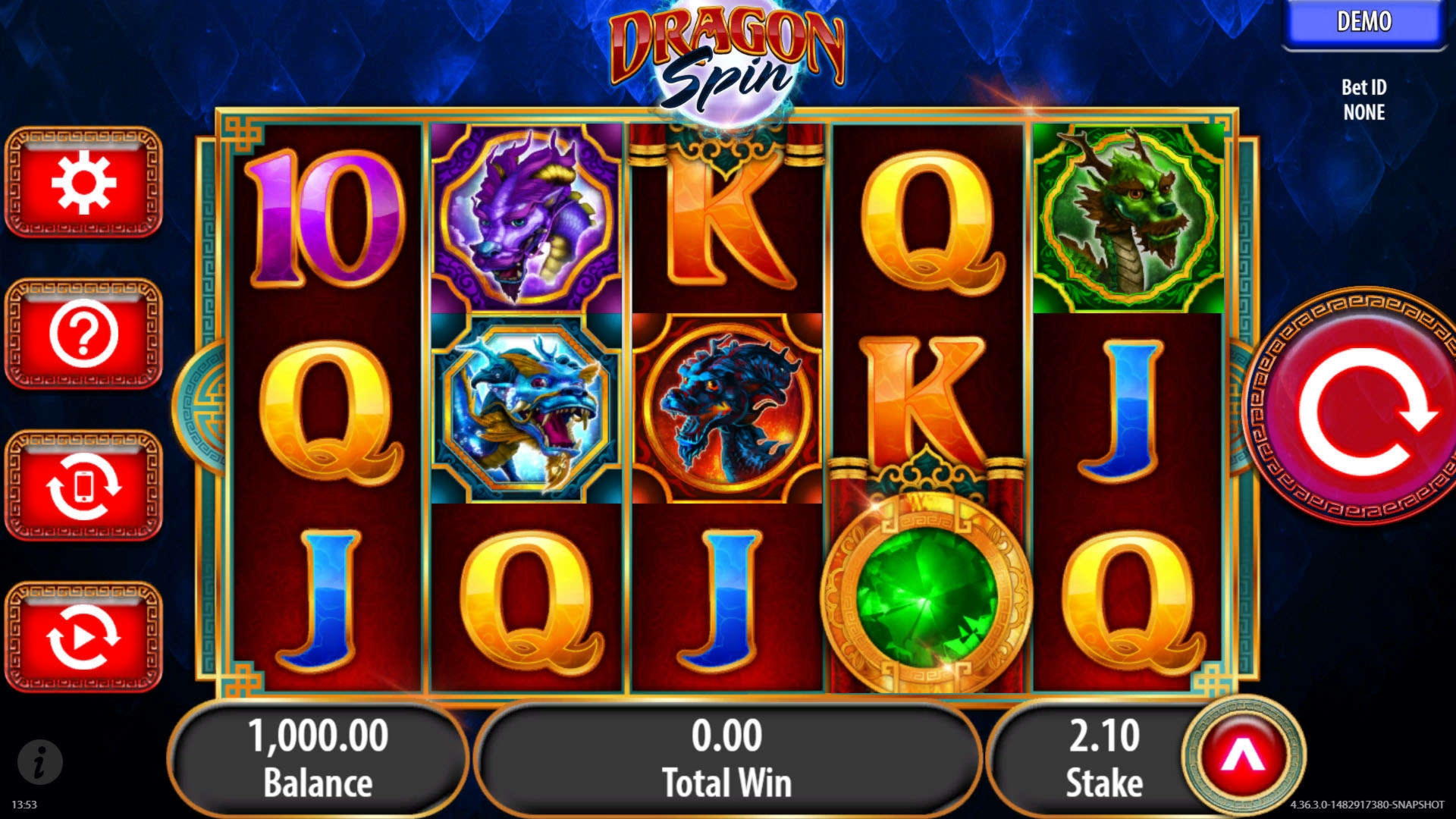 $455 casino chip at Ruby Slots Casino